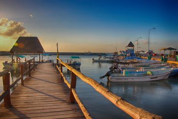 Transfer to Chiquila from cancun airport Ferry not included
